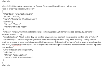 Structured Data Schema Markup