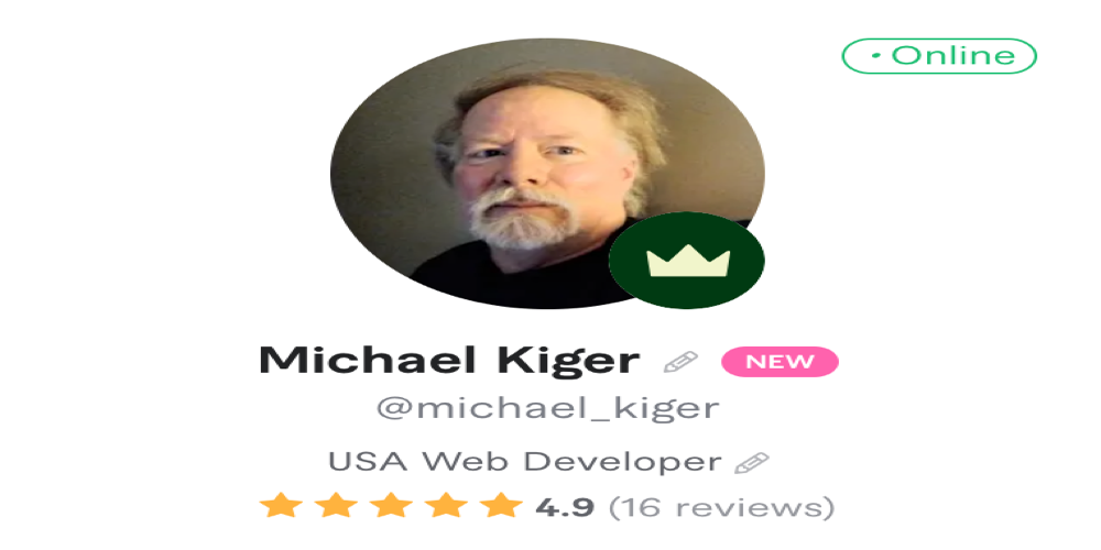 Michael Kiger Fiverr profile image.